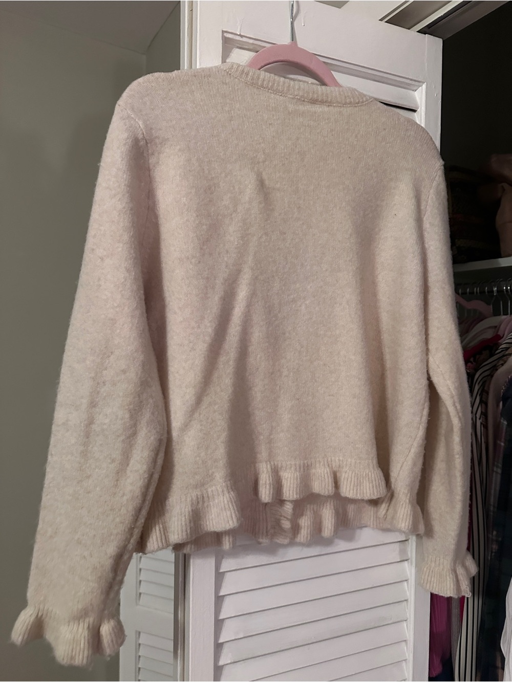 Cynthia Rowley Ruffle Cardigan - Picture 6 of 6